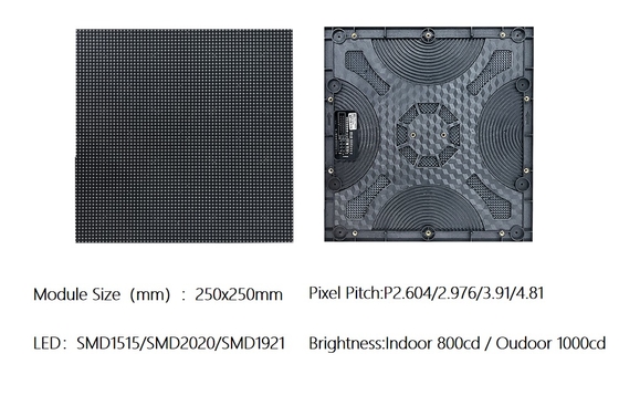 500x500/500x1000 Cabinet P2.9 P3.91Indoor Outdoor Installation Rental LED Screen Display LED Video Wall Panel Stage Led Display