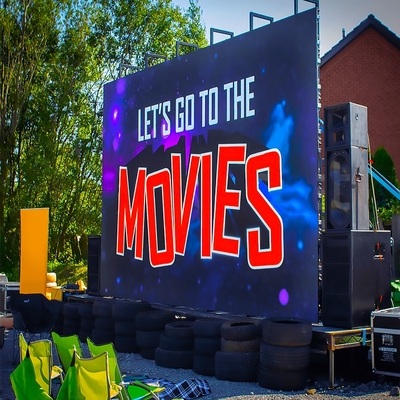 P3.91 P4.81 High Brightness Outdoor Live Performance LED Screen Rental LED Display Waterproof Stage Wedding Background Screen