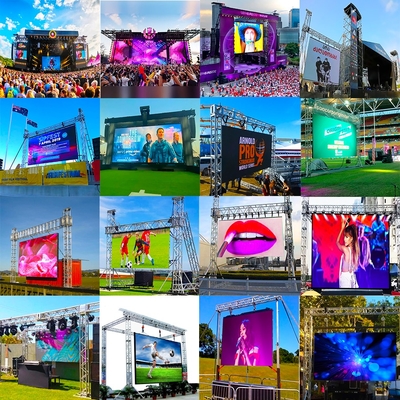 Rental LED Screen 500x1000mm Outdoor Led Video Wall Display  P2.9 P3.91 P4.81 Led Rental Display Screenel Stage Led Screen
