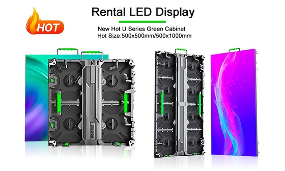 P3.91 P4.81Outdoor Live Performance LED Screen Rental LED Display Waterproof Stage Wedding Background Screen