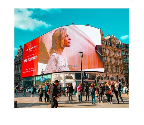 UHLED Outdoor Seamless Splicing Double-sided Column High-definition Highlight Display Large Screen