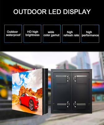 UHLED Outdoor Seamless Splicing Double-sided Column High-definition Highlight Display Large Screen