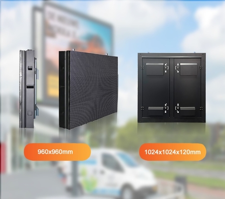 P3/P4.8/P6 Outdoor Double-sided Column Five Ripples for Taking Pictures 3840 High Refresh Rate Outdoor Led Display