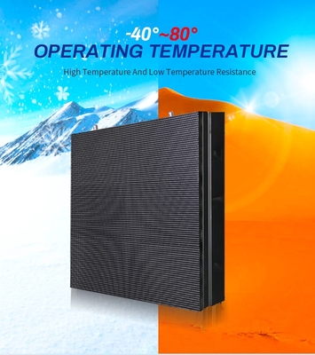 Outdoor Fixed LED Display Installed on the Outdoor Wall High Brightness High Refresh Rate Led Outdoor Display