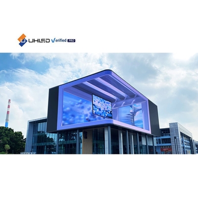 Custom Size P10mm Outdoor LED Display Waterproof Digital Signage for Road Advertising IP66 Rated Outdoor LED Screen