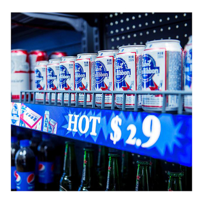 uhled Shelf Led Screen Stretch for Retail Bar Price Tag Smart Edge Talker LED Display