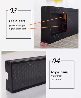 Factory Shelf Edge LED Screen P1.2 P1.5 P1.875 Shelf Screen Supermarket Smart Led Display for Shop Shelves
