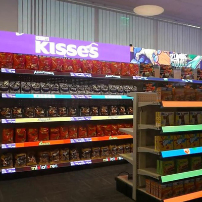 UHLED GOB P1.2 Led  Digital Shelf Display Smart Tags  Banner Shelf  for Supermarket Retail Store