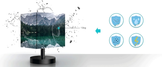 P2.5 Custom Size Full Color Indoor Outdoor HD 3D Led Cube 5 Sides Magic Square Creative Cube Led Display Waterproof