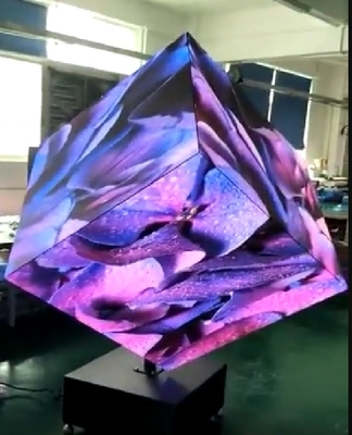 New Design Full Color High Resolution P2.5 P3 P3.91 P4 Advertising Cube Led Display